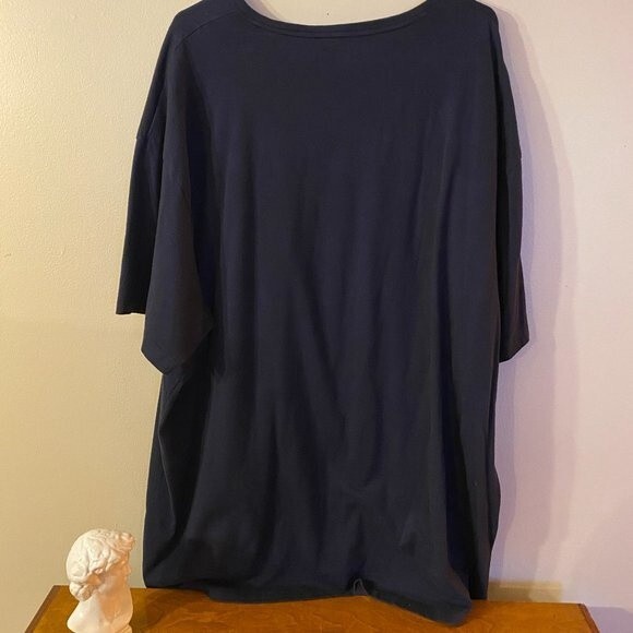 Polo Ralph Lauren, Men's SS T-shirt, 2xb/2G,  Dark Blue with red polo - Picture 5 of 5